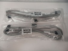 Lot of 2PCS Supermicro Cable CBL-SAST-0388L-02 iPass Mini-SAS to 4x SATA   picture