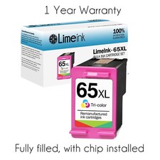 65XL Ink Cartridges for HP Deskjet 2600 2622 2652 3755 ENVY 5052 5000 5055 3721 picture