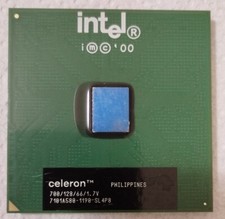 Intel Celeron 700MHz / 128 / 66 / 1.7V SL4P8 Socket Processor 370 Coppermine  picture