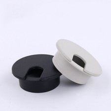 35mm Computer Desk Table Grommet Cable Tidy Port Outlet Wire Hole Surface Cover picture