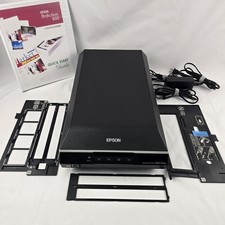 Epson Perfection V600 Photo Scanner 6400 DPI Film Negative Slide Holders Tested picture
