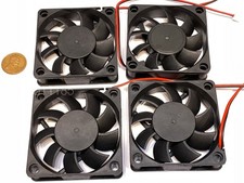 4 Pieces 6015  12v 60mm 6cm pc case 2pin cooling heatsink 6015 Fan picture