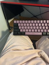 MageGee TS91 60% Mechanical Feel Gaming Keyboard Purple Black RGB picture