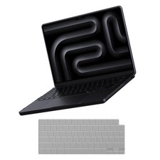 MacBook Pro 16 Case M1-M5 2021-2026 Hard Shell Frosted Black Keyboard Cover picture