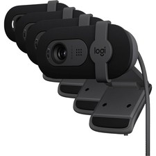 Webcam Full HD 1080p HDMI USB-A for Meetings Streaming PC Laptop Black Pack of 4 picture