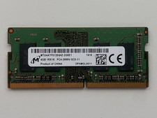 GENUINE Micron 4GB 1Rx16 Laptop Memory RAM Module PC4-2666V MTA4ATF51264HZ-2G6E1 picture