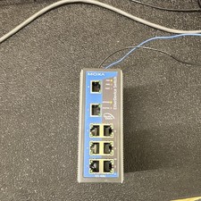 Moxa EDS-408A 8-Port DIN Rail Unmanaged Fast Ethernet 100Mbps RJ-45 Switch picture