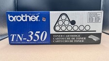 Genuine Brother TN-350 Black Toner Cartridge picture