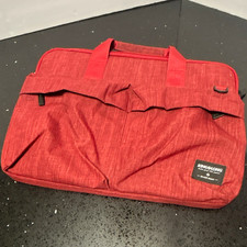 KINGSLONG Red Polyester Padded Shoulder/Messenger Laptop Bag Fits 14-15 in picture
