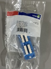 LEVITON Sdx Precision Molded Fiber Adapter Plate Single-mode Yellow 5F100-4LL picture