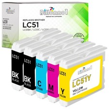 5PK LC51 LC-51 for Brother Ink Cartridges For MFC 240C 3360C 440CN picture