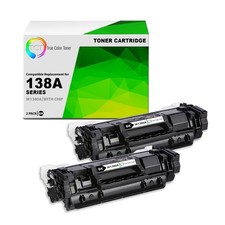 2Pk TCT Prem 138A W1380A Black for Compatible HP LaserJet 3001's Toner picture