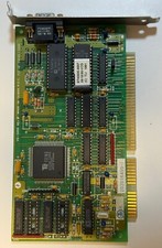 💻 Vintage IBM VGA VG-5200  Tseng ET4000AX  256 KB Graphics Card Working picture
