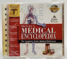 VTG 1995 Mosby’s Medical Encyclopedia CD-ROM - Windows 3.1 (or higher) SEALED  picture