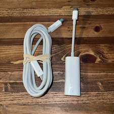 Apple Thunderbolt 3 USB-C to Thunderbolt 2 Adapter A1790 w/ Thunderbolt 2 Cable picture