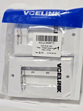 VCELink Brush Wall Plate (9 Pack), Single Gang Cable Pass Through, WHITE picture