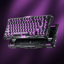 GravaStar Mercury V75 Lite Transparent Black Magnetic Switch Keyboard picture