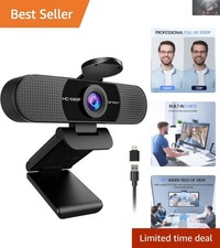 C960 Webcam: 1080P HD Video, Easy Plug & Play with Wide Compatibility for All picture
