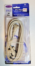 Belkin Pro Series 10' monitor extension cable for VGA/SVGA male/female DB15 ends picture