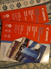 2 PACKS CANON PHOTO INK JET PAPER MATTE 8-1/2 x 11 -50 SHEETS/PACK CNM7981A004👀 picture