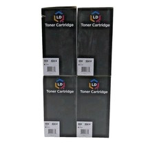 LD 55X 324II Toner Cartridge HP and Canon Compatible MFG 2020 Lot of 4 picture