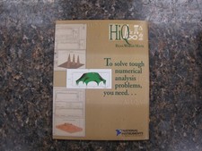 Vintage HiQ Real World Math For Macintosh National Instruments w/ 3.5