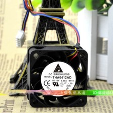 DELTA THA0412AD 4cm 4020 12v 0.60A Server Chassis Cooling Fan Small picture
