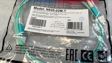 N820-02M-T Tripp Lite 10Gb LC Multimode OM3 Fiber Patch Cable 2M NEW picture