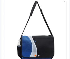 Messenger Bag with Carrying Strap in Blue picture