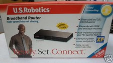 US ROBOTICS 8000-02  BROADBAND ROUTER bundled w/AC ADAPTER picture
