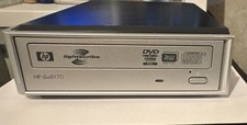 HP dvd1170 LightScribe External USB DVD/CD Writer Drive 16x Black/Silver picture