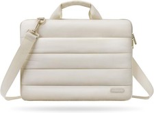 MOSISO Laptop Bag for Women, 15-16 inch Computer Bags 15.6 inch, Sand picture