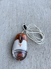 Texas Longhorns Floating Football in Water Wired Aqua Computer Mouse Vintage picture
