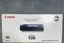 Canon 106 Genuine Toner Cartridge New and Sealed picture