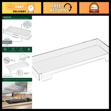 Clear Acrylic Keyboard Cover - Mechanical Dust Protector for PC & Cat Safety (1 picture