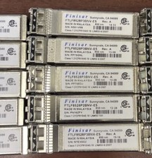 LOT OF 5 FINISAR FTLF8528P2BNV-E5 8GB 850NM TRANSCEIVER MODULE picture