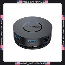 USB C Docking Station Dual HDMI 4K 7-in-1 with Ethernet, USB 3.0, PD picture