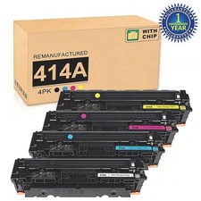 4PK W2020A Toner WITH CHIP Compatible For HP 414A MFP M454dn M454dw M479 M479fdw picture