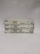 3 Genuine Canon iRA C5030,C5035,C5235,C5240 GPR-31Y, GPR-31K Toners (1 Open K) picture
