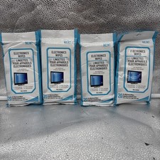 Lot Of 4-Packs Of 20 Electronic Wipes for LCD monitors TVs Cell phones iPad picture