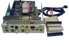CREATIVE SB AUDIGY 2 SB0250 FRONT PANEL + AUDIGY 2 SB0240 PCI SOUND CARD #GK11305 picture