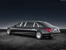 Cars mercedes benz s600 pullman maybach guard Desk Mat Stitched picture