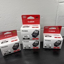 (4) Lot of Canon PG-240XL High Yield Black Ink (4 pack) genuine sealed picture