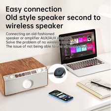 For Wired Speaker AMP Headphone Home/Car Audio Bluetooth Receiver AUX Recharge picture