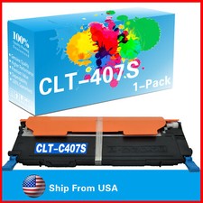 (1PK,Cyan) CLT-C407S CLT407S Toner Cartridge CLP325 for CLP-325 CLX-3170FN picture