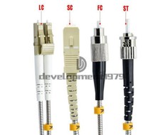40M Outdoor Field Fiber Patch Cord LC to LC MM Multi-Mode 4 Strand Fiber Cable picture