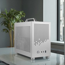 SKTC A17 Mini-ITX Gaming Case, for SFX/SFX-L PSU & 210mm GPU, 0.8mm SPCC Steel picture