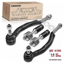 4Pcs Front Inner & Outer Tie Rod End Kit, Compatible with Chevrolet & GMC & picture