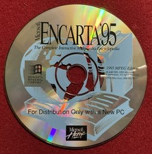 Vintage Digital CD, Microsoft Encarta '95,  The Complete Multimedia Encyclopedia picture