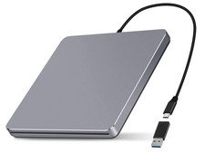 External DVD Drive USB C SuperDrive for Apple, Slot-in CD Drive for Mac, Port... picture